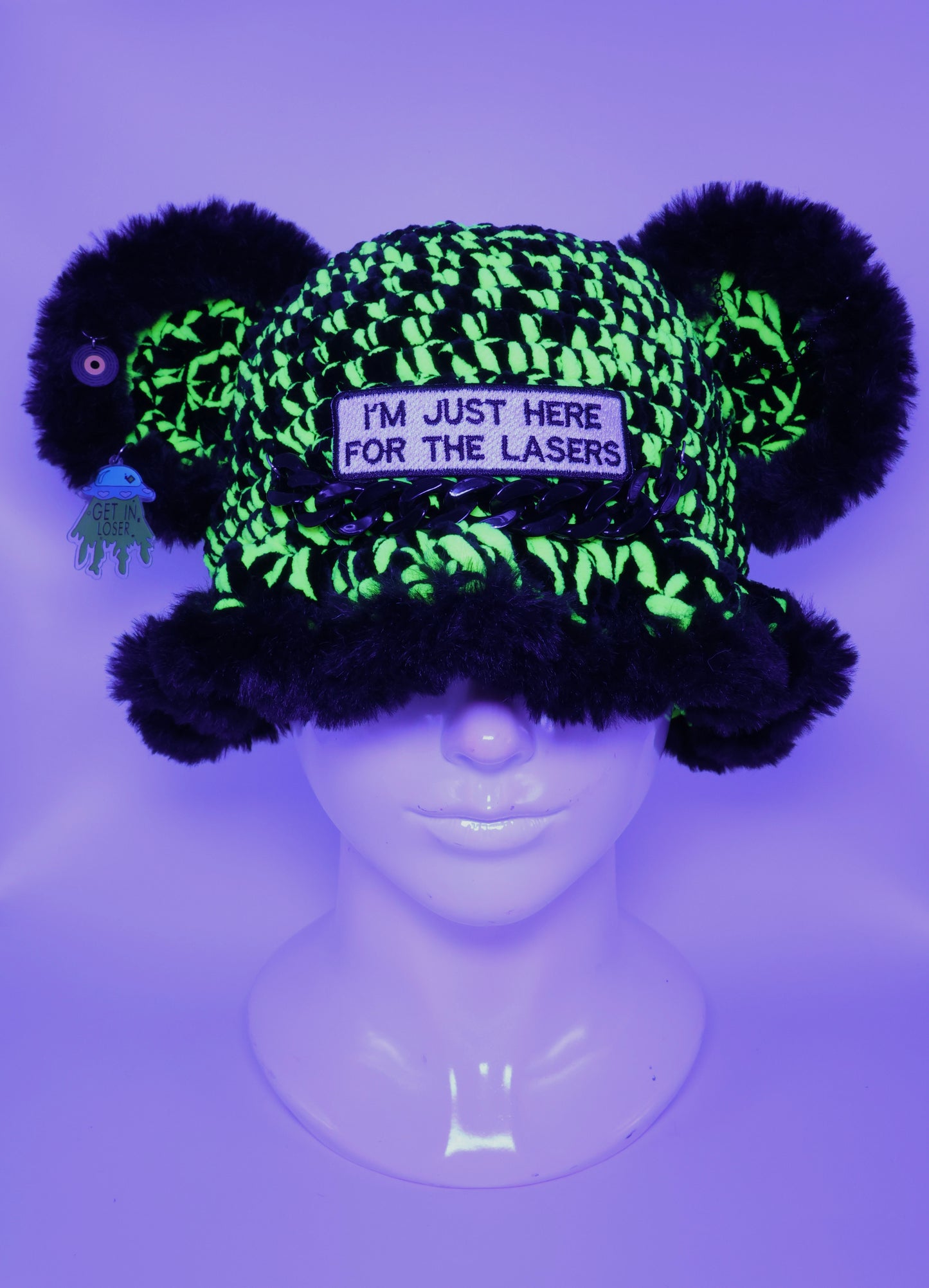 Lasers Bucket hat (uv reactive)