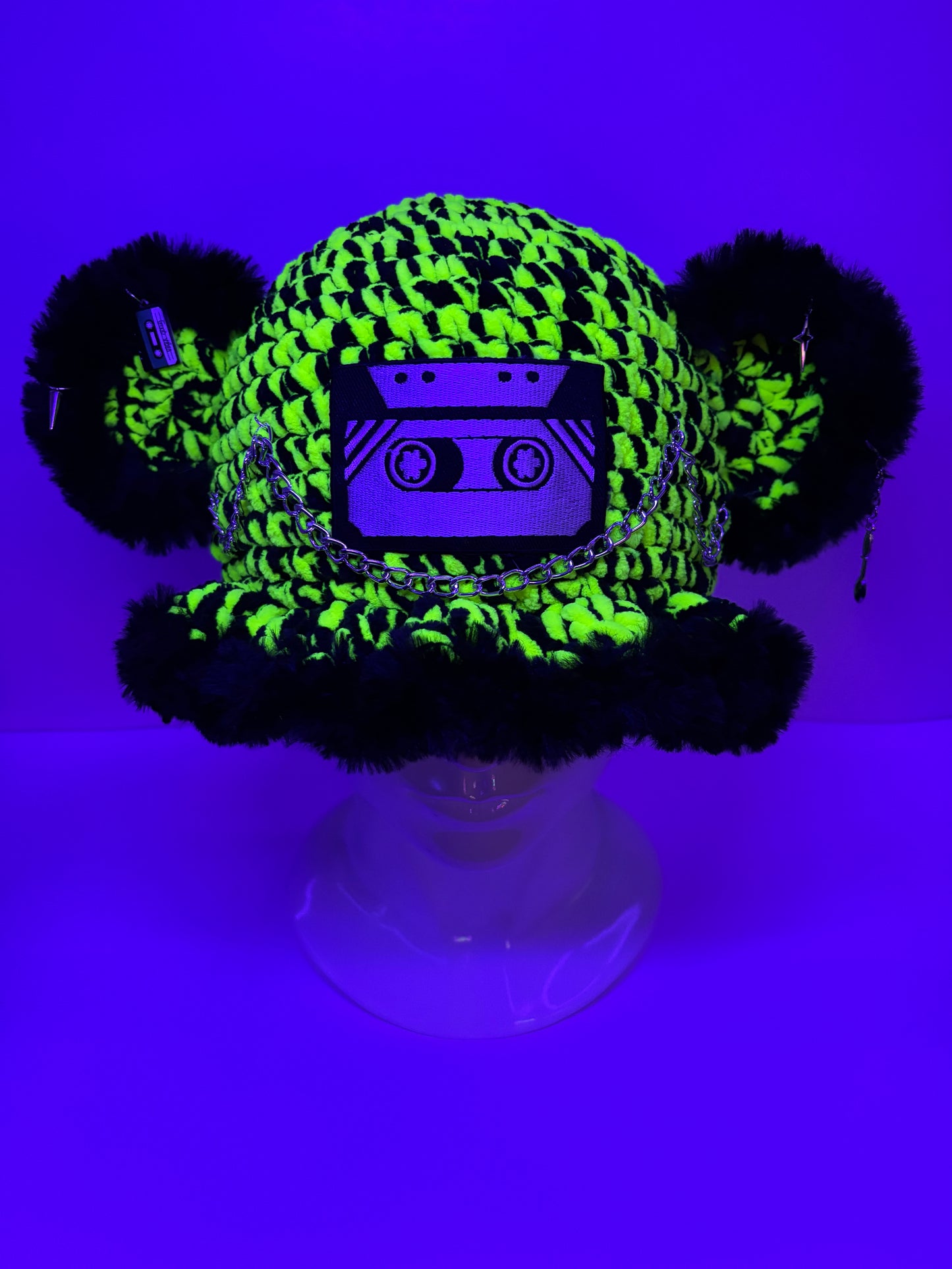EDM bucket hat (UV reactive)