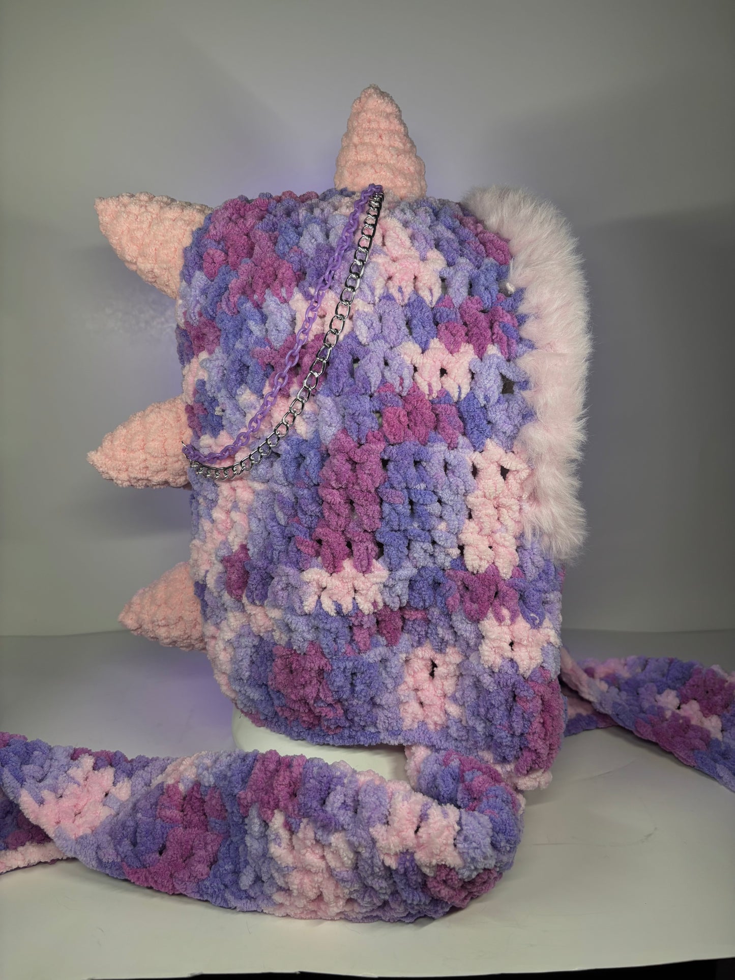 Dino hood with gloves