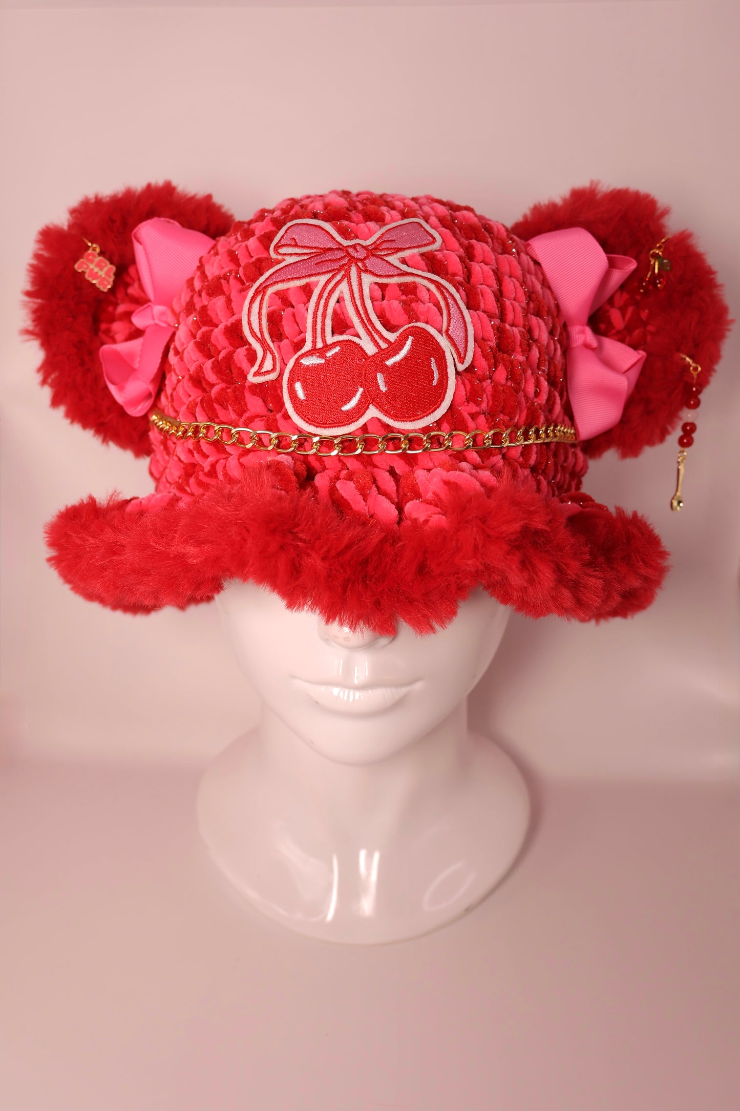 Cherry bucket hat