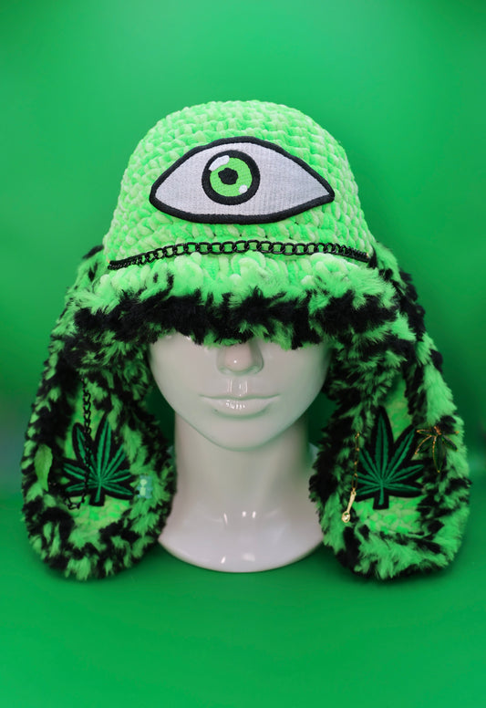 4/20 x Cyclops bucket hat (uv reactive)