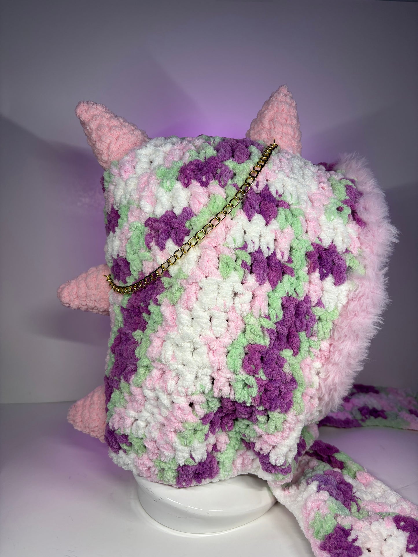 Dino hood with gloves