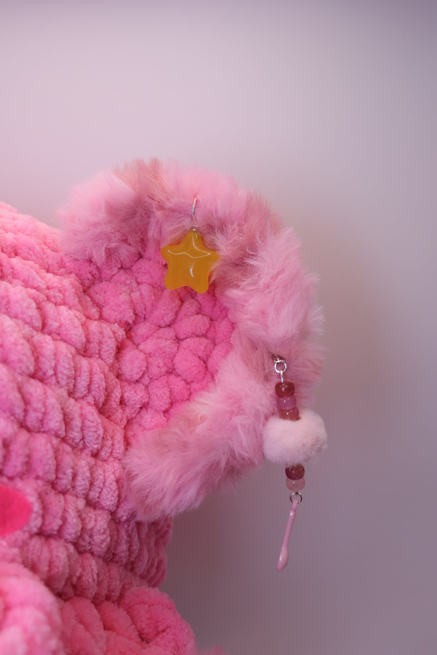 Kirby bucket hat (squeaking stars)￼