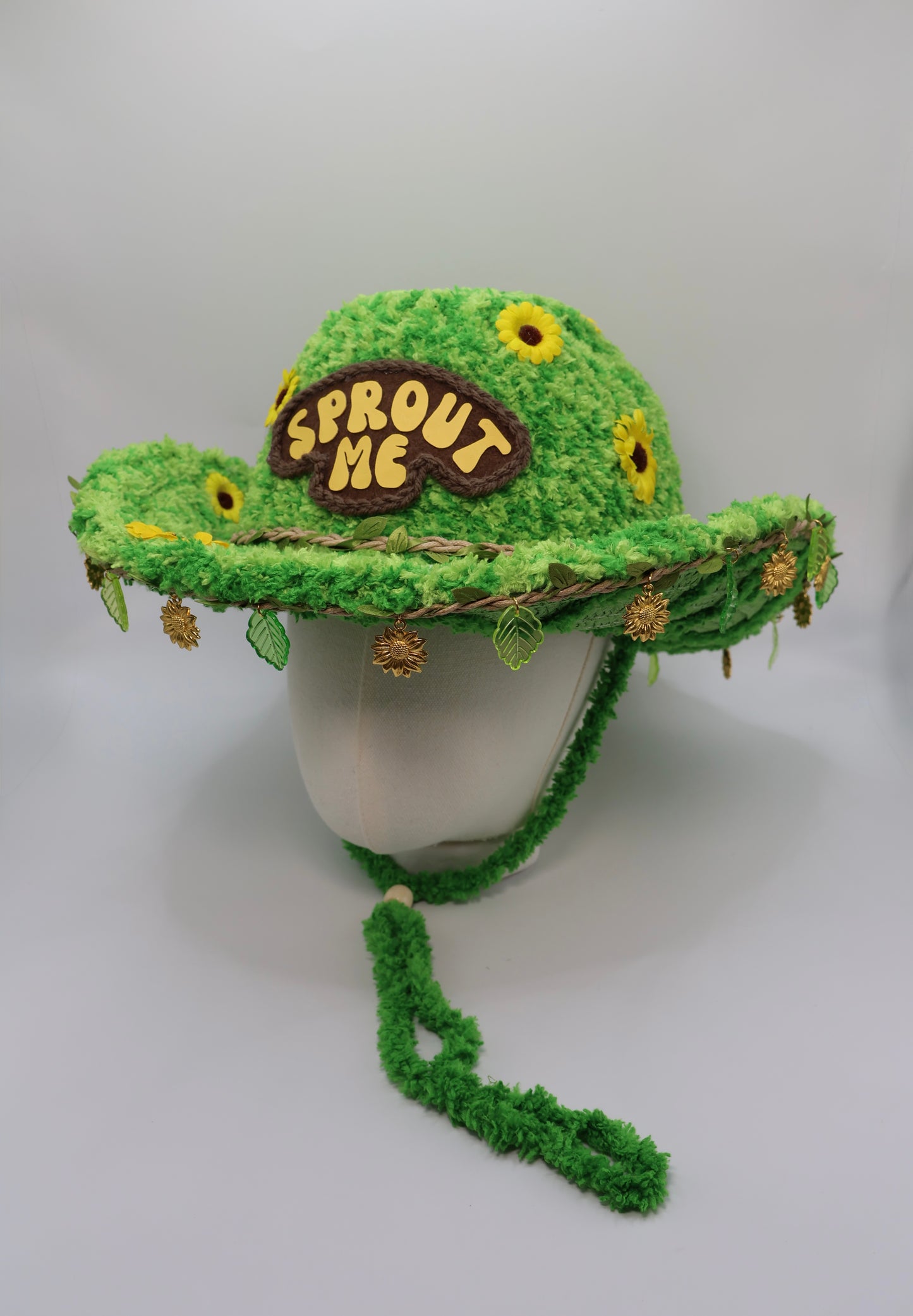 Sprouting cowboy hat
