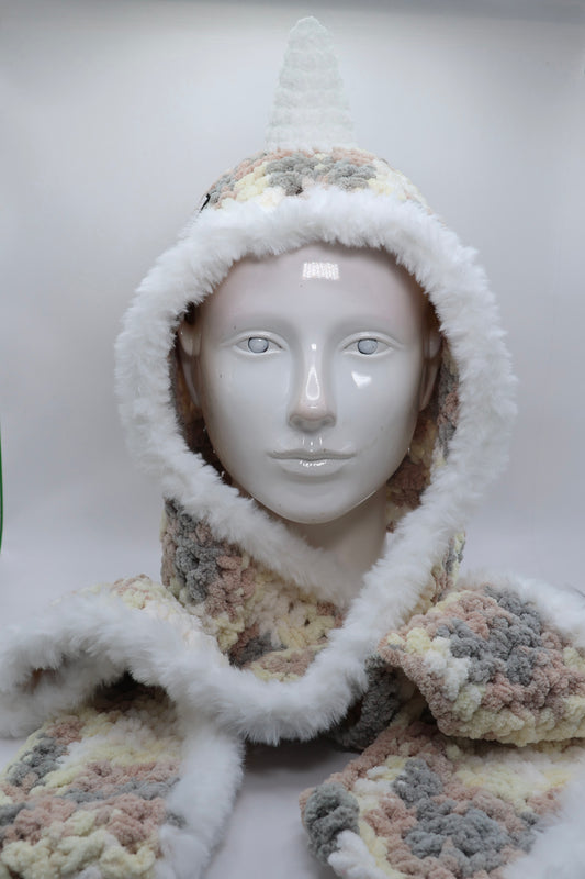 Hood scarf