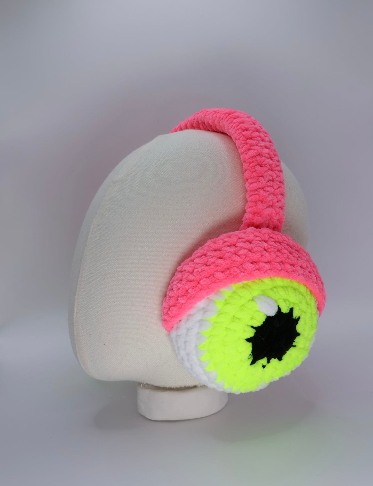 Rave-ready earmuffs (uv Reactive)