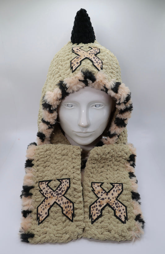 Hood scarf