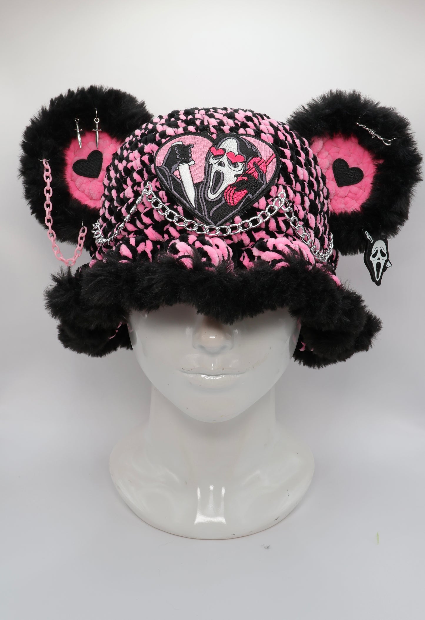 Ghostface bucket hat