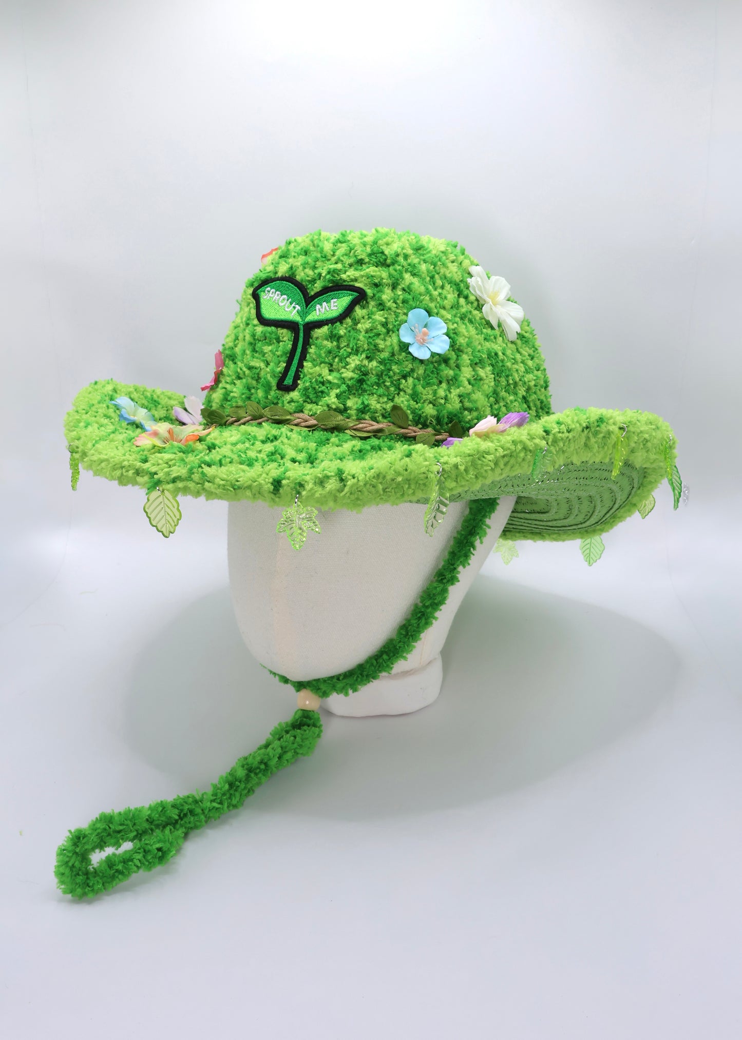 Sprouting cowboy hat
