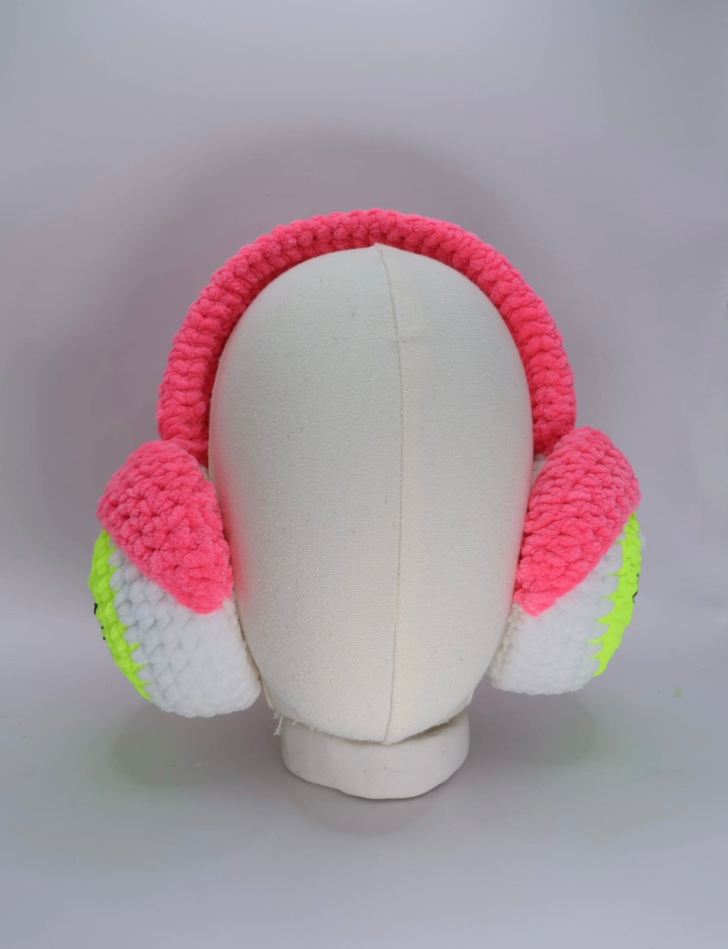 Rave-ready earmuffs (uv Reactive)