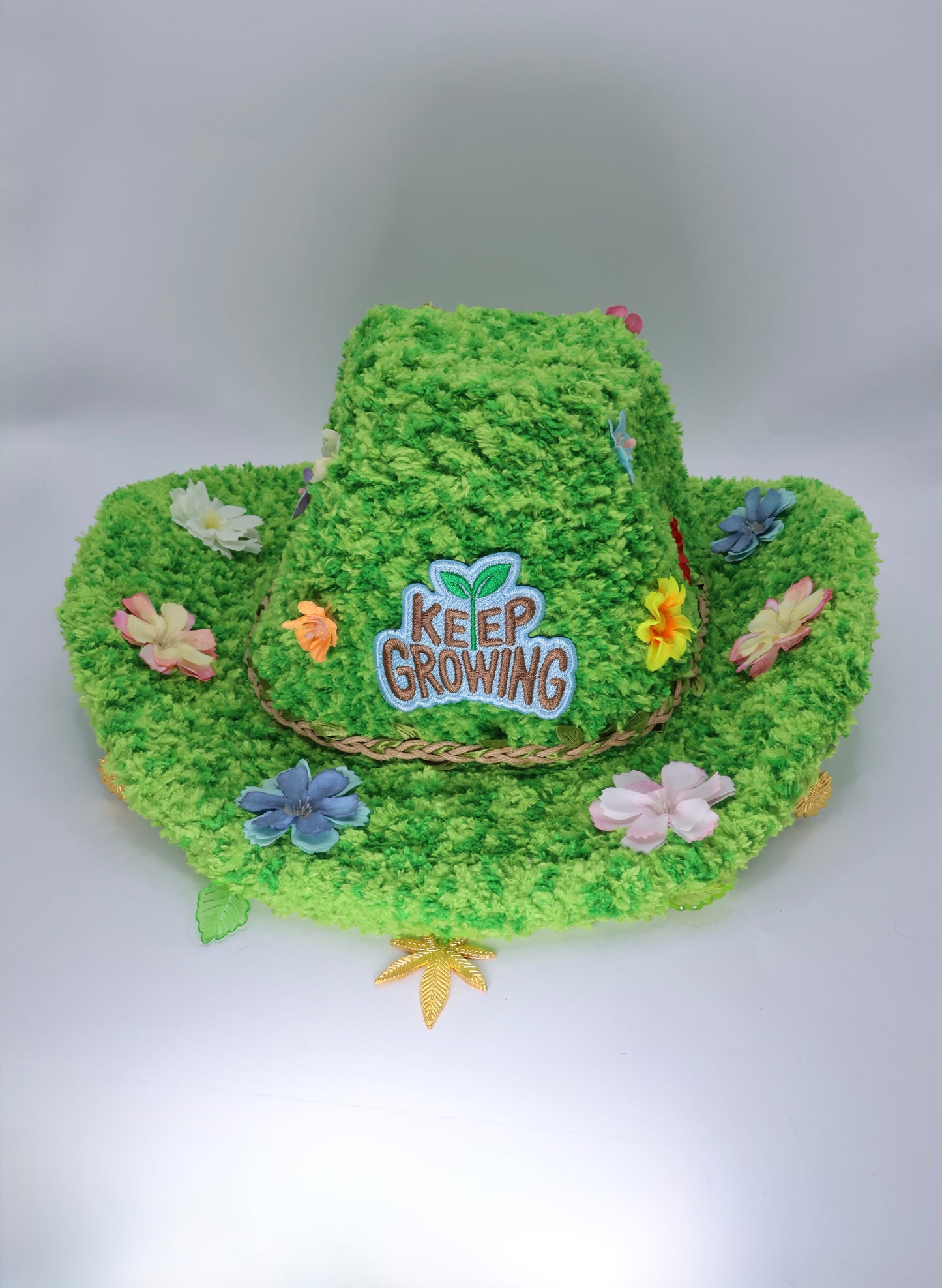 Sprouting cowboy hat