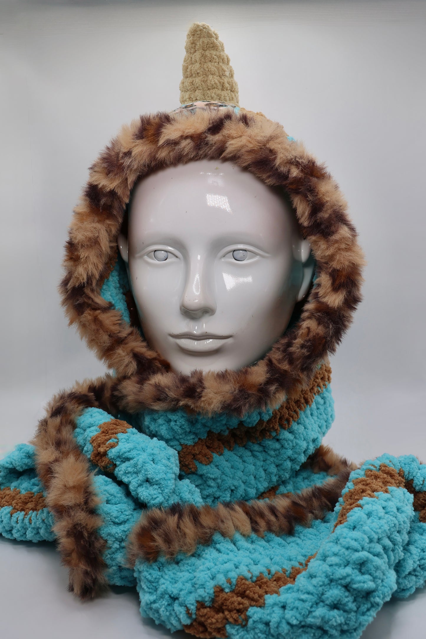 Hood scarf