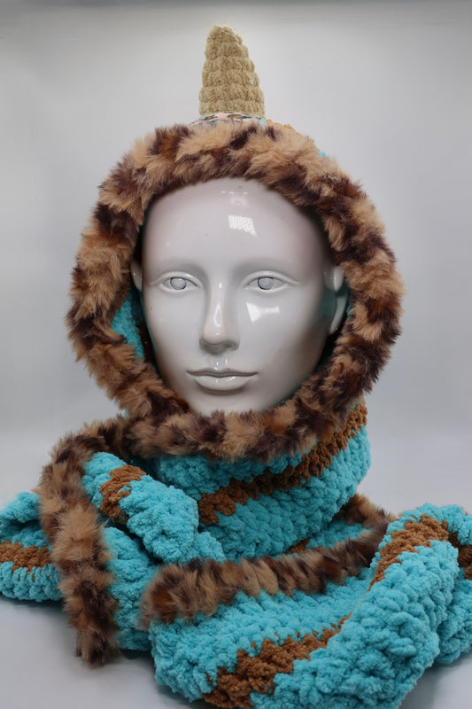 Hood scarf