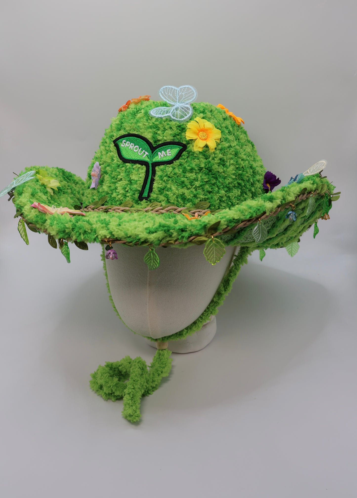 Sprouting cowboy hat