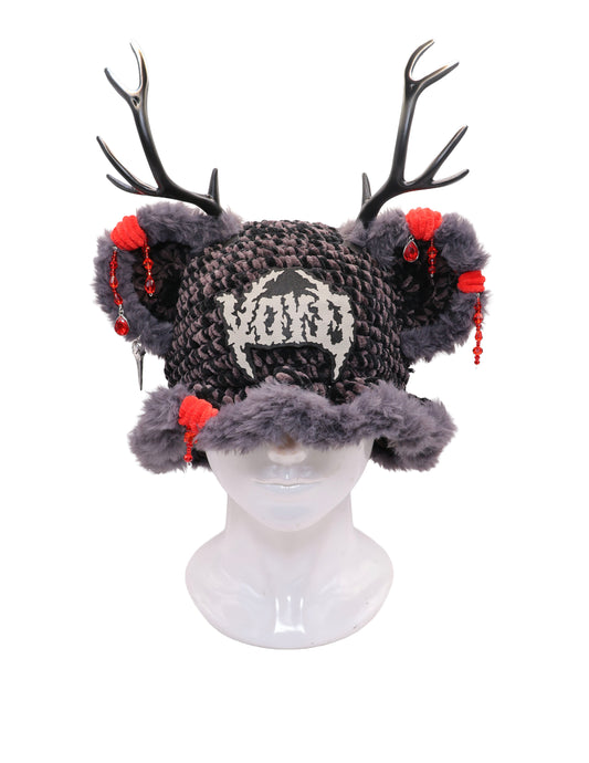 EDM bucket hat (removable antlers )￼
