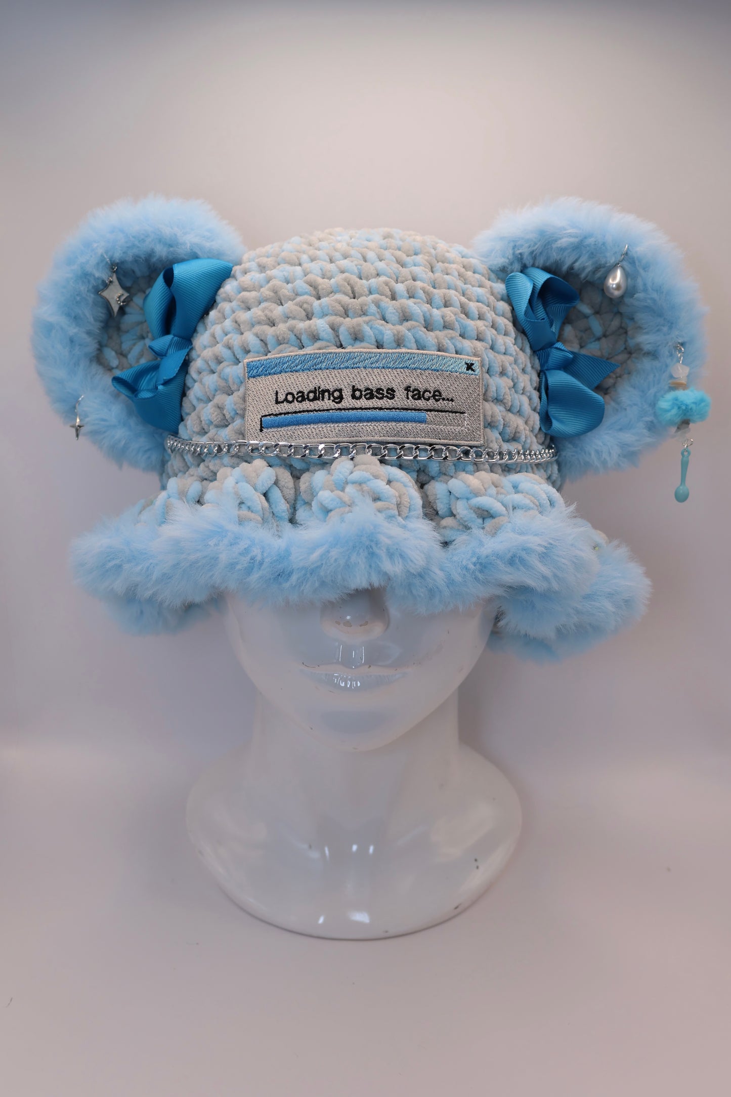 Bass face bucket hat
