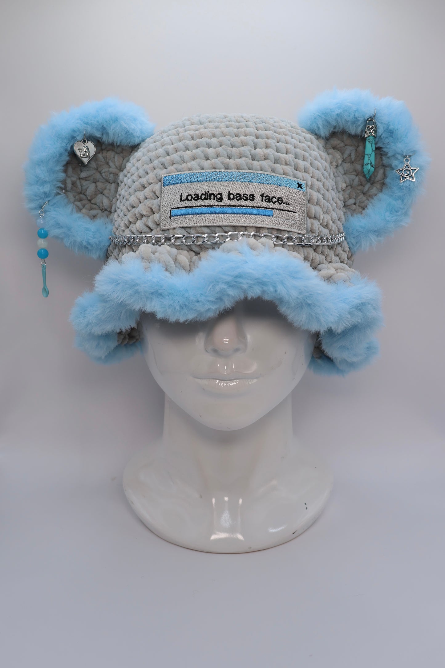 Bass face bucket hat