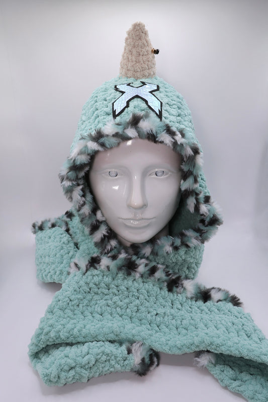 Hood scarf