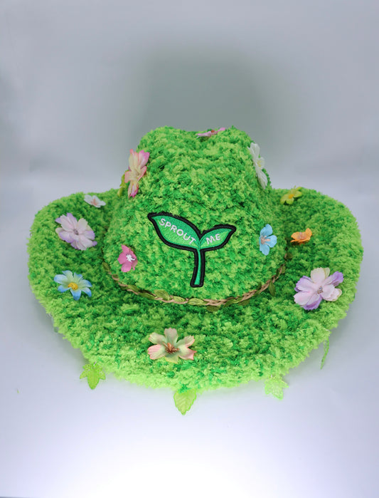 Sprouting cowboy hat