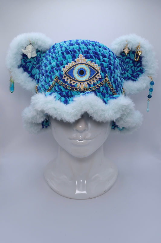 Eye bucket hat