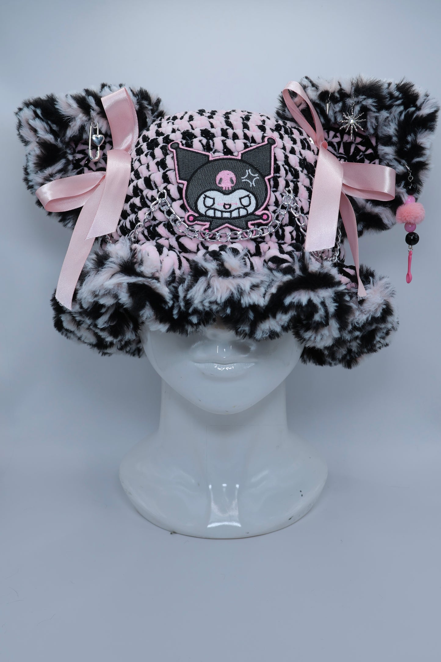 Kuromi bucket hat