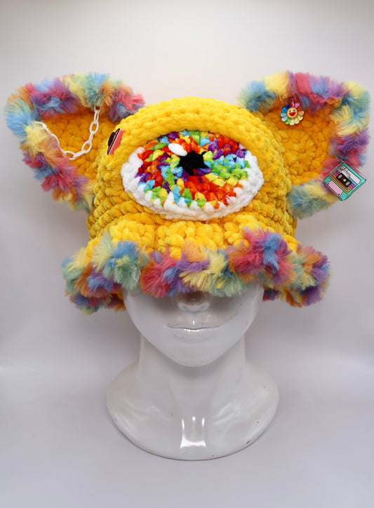 Cyclops bucket hat (secret pocket)