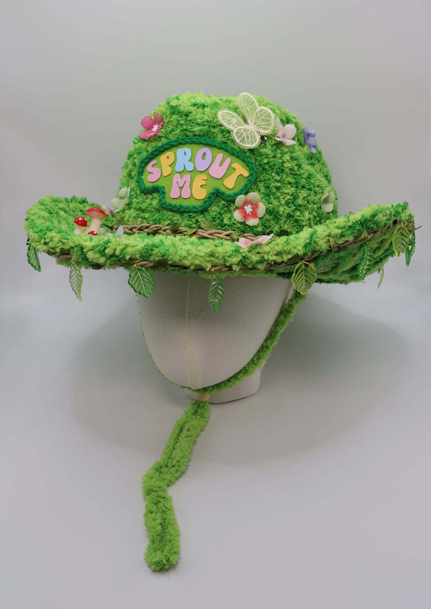Sprouting cowboy hat