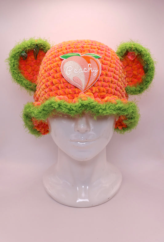 Peach Bucket hat
