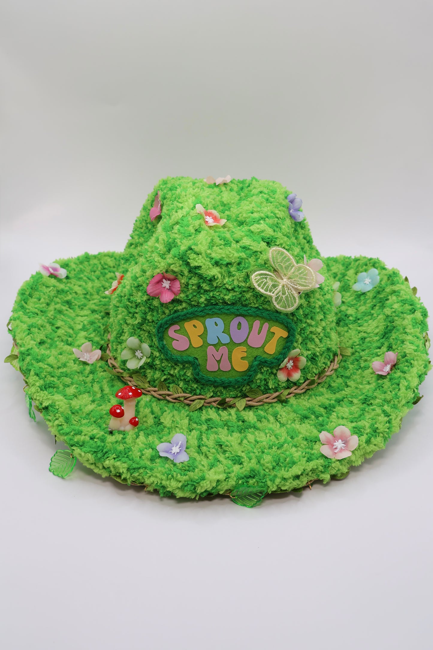 Sprouting cowboy hat