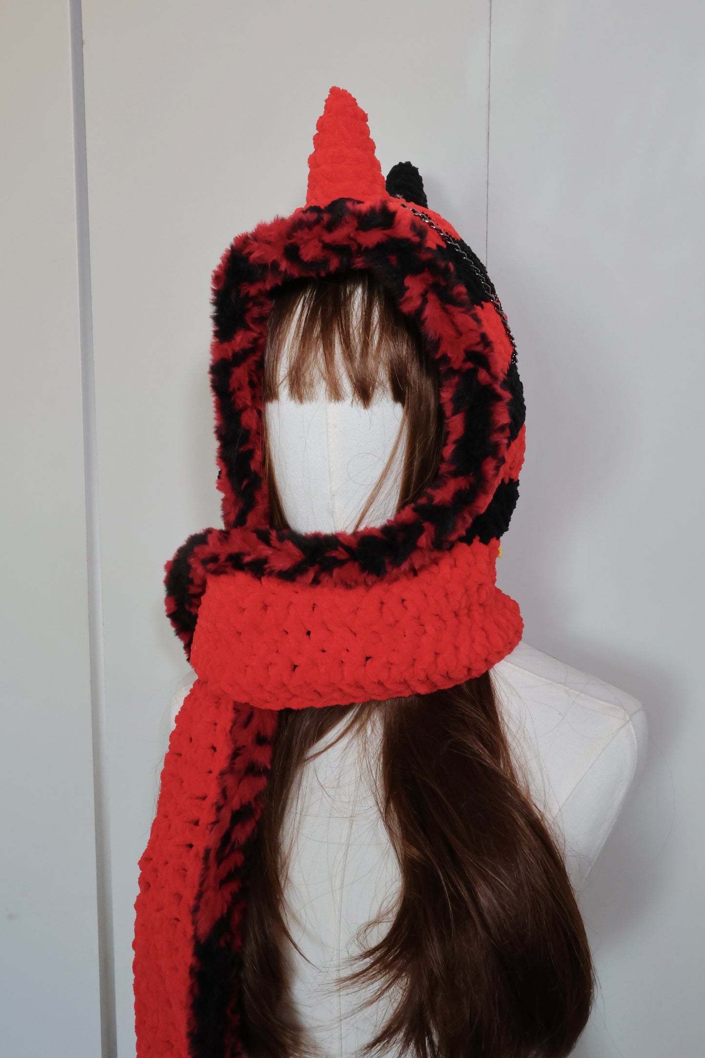 Hood scarf