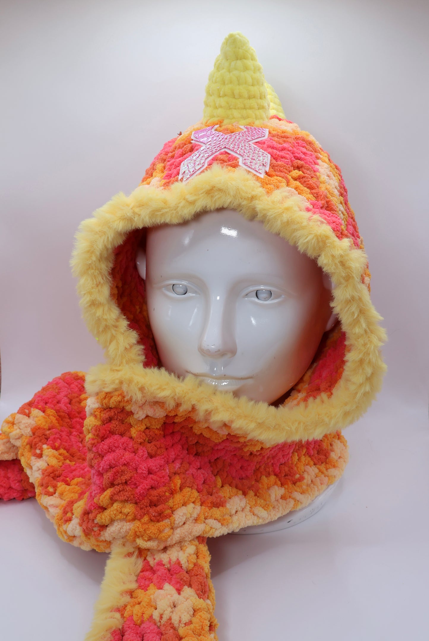 Hood scarf