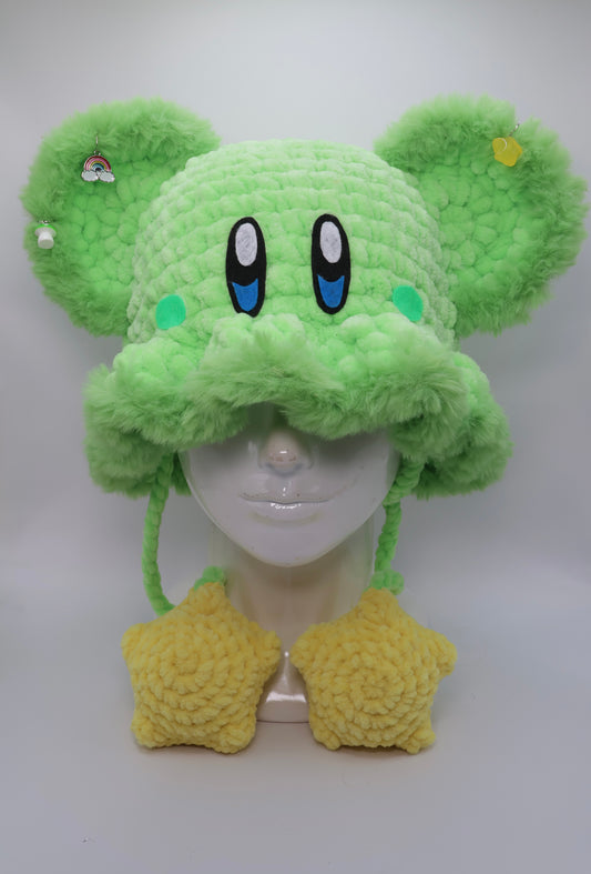 Kirby bucket hat (squeak stars)