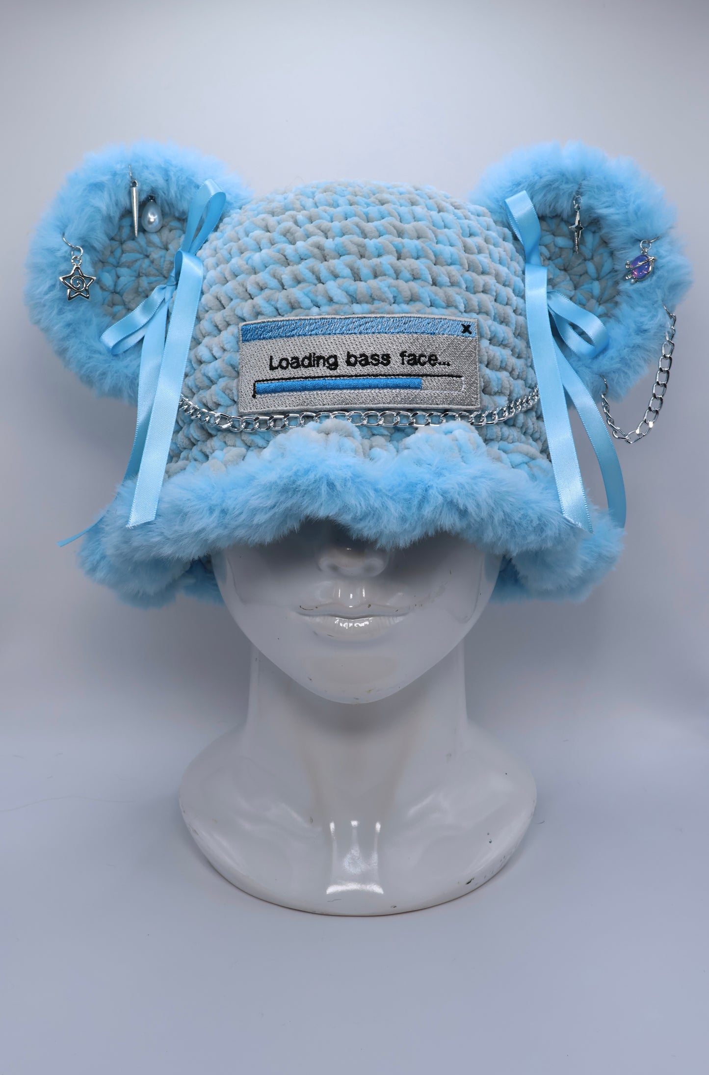 Bass face bucket hat