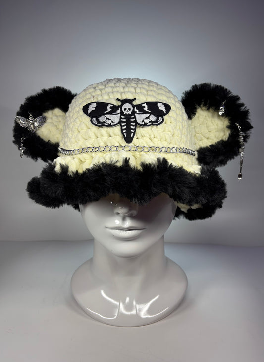 Moth bucket hat