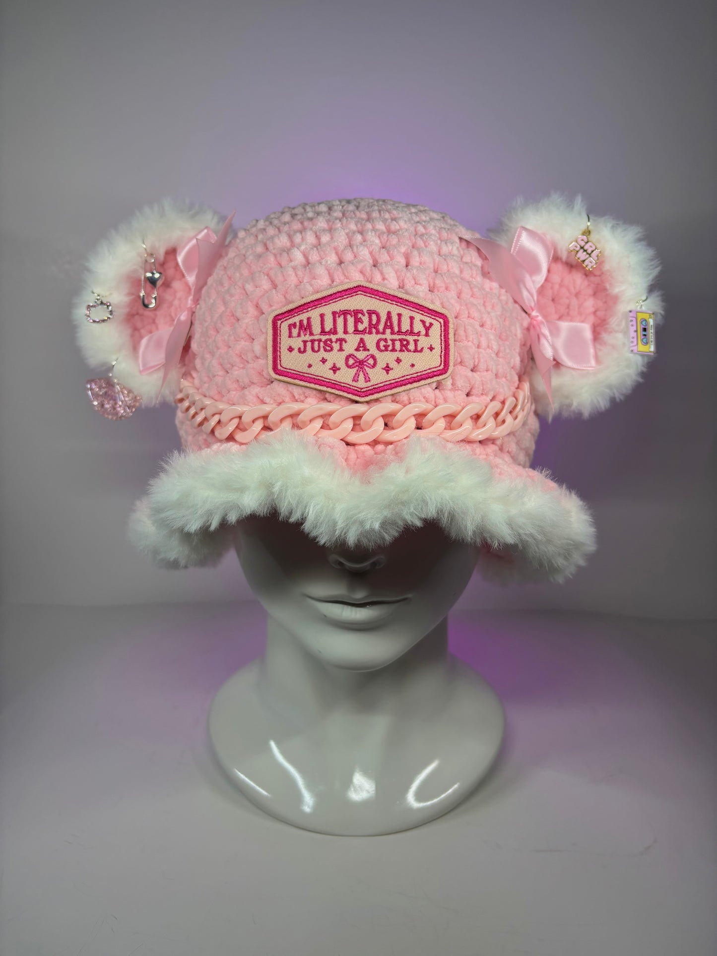 Just a girl bucket hat