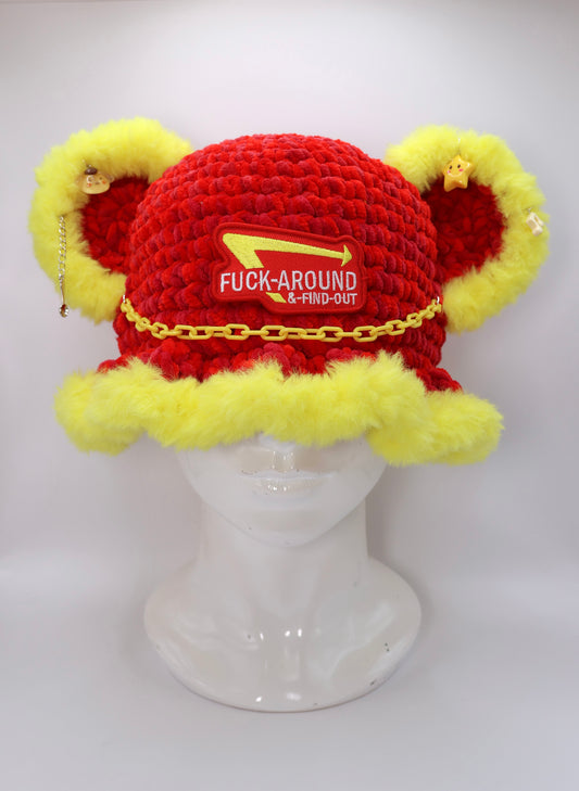 F***-around bucket hat