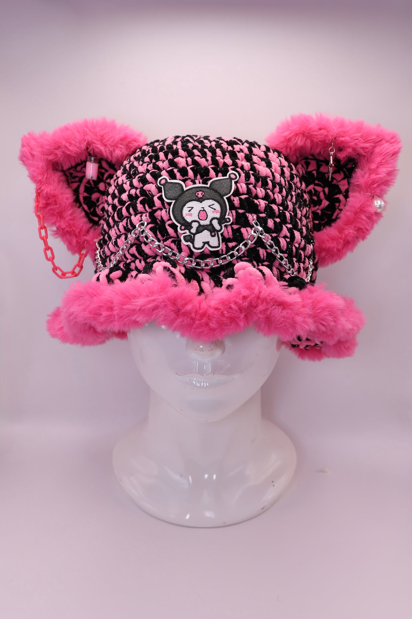 Kuromi bucket hat