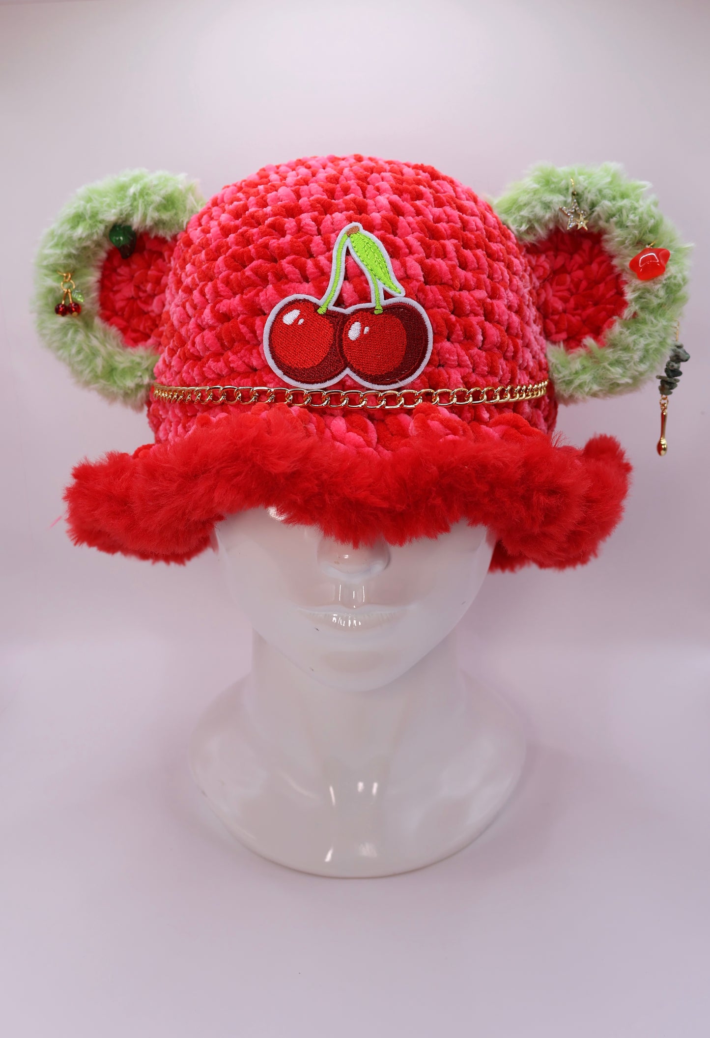 Cherry bucket hat