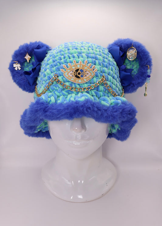 Eye bucket hat