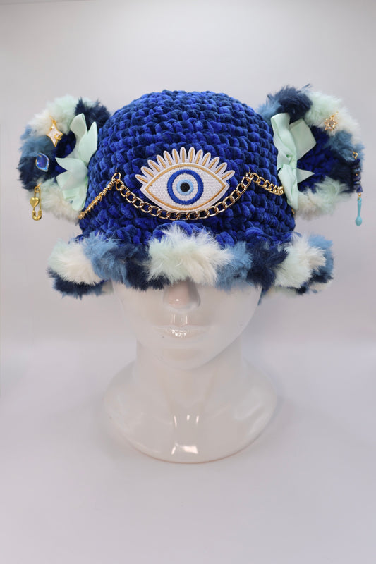 Eye bucket hat
