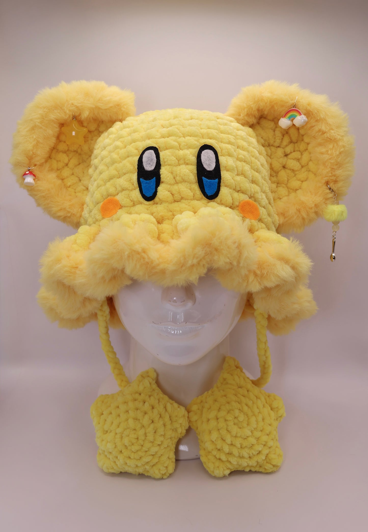 Kirby bucket hat (squeaky stars)