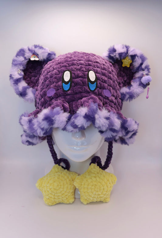 Kirby bucket hat (squeaky stars)