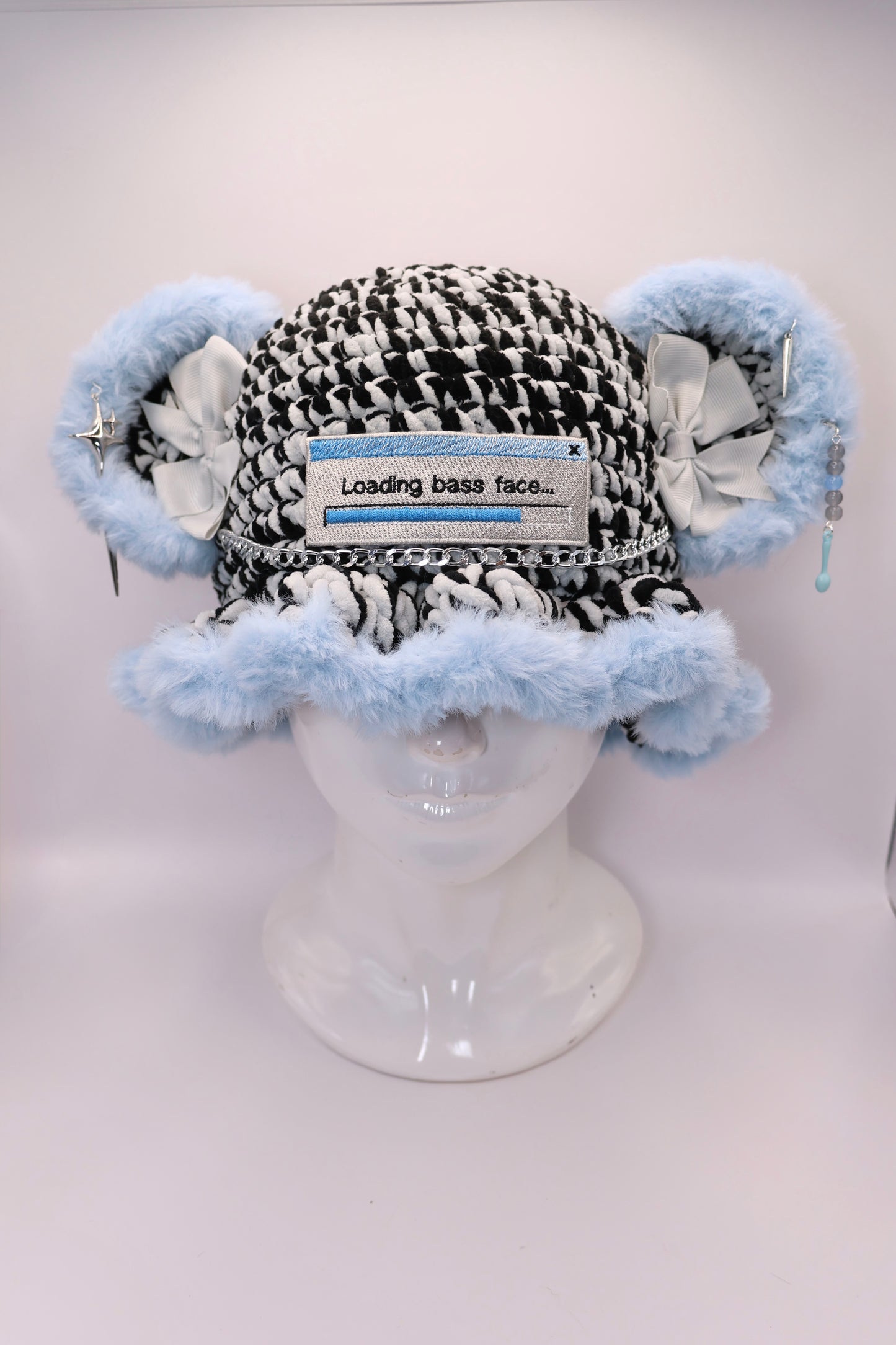 Bass face bucket hat