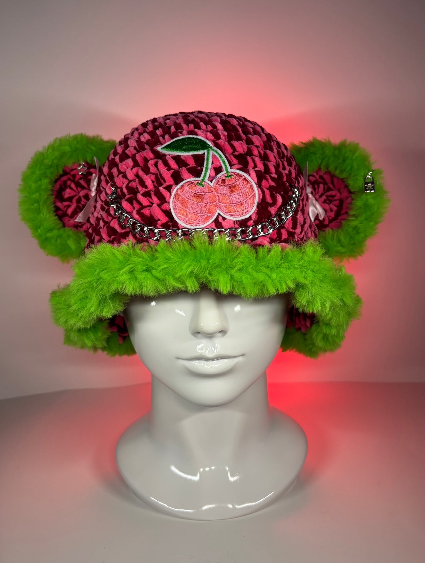 Cherry bucket hat