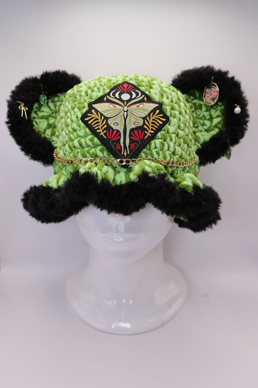 Moth bucket hat