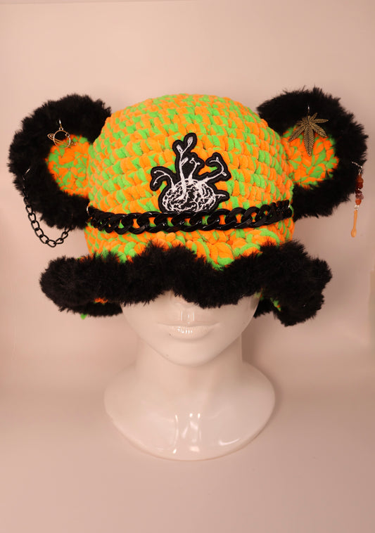 EDM bucket hat (UV reactive)