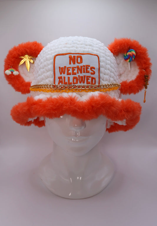 No weenies allowed bucket hat