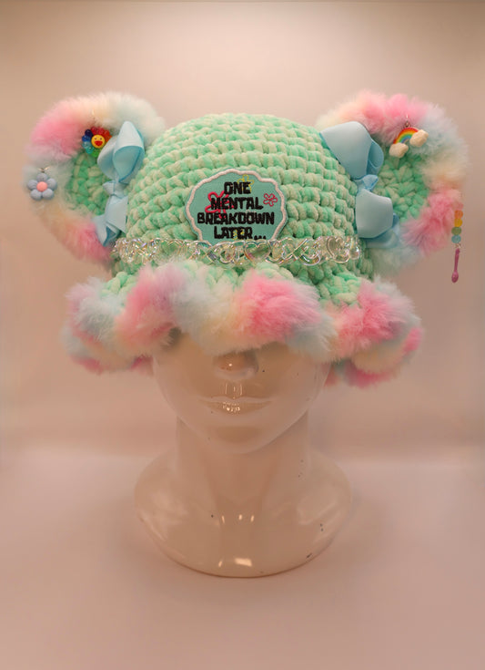 Mental breakdown bucket hat