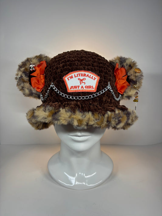 Just a girl bucket hat