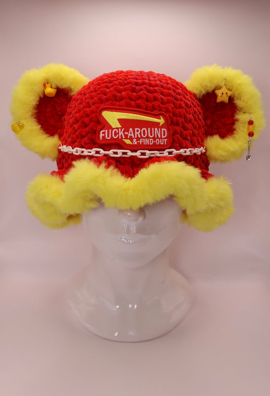 F***-around bucket hat